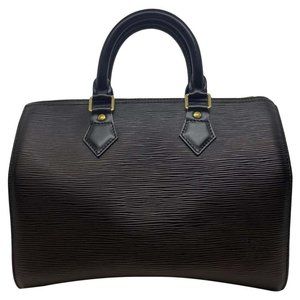 Louis Vuitton “Speedy 25" EPI Leather Black